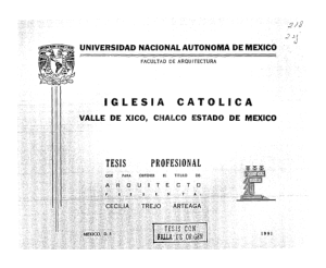 Iglesia catolica, Valle de Xico, Chalco, Estado de Mexico